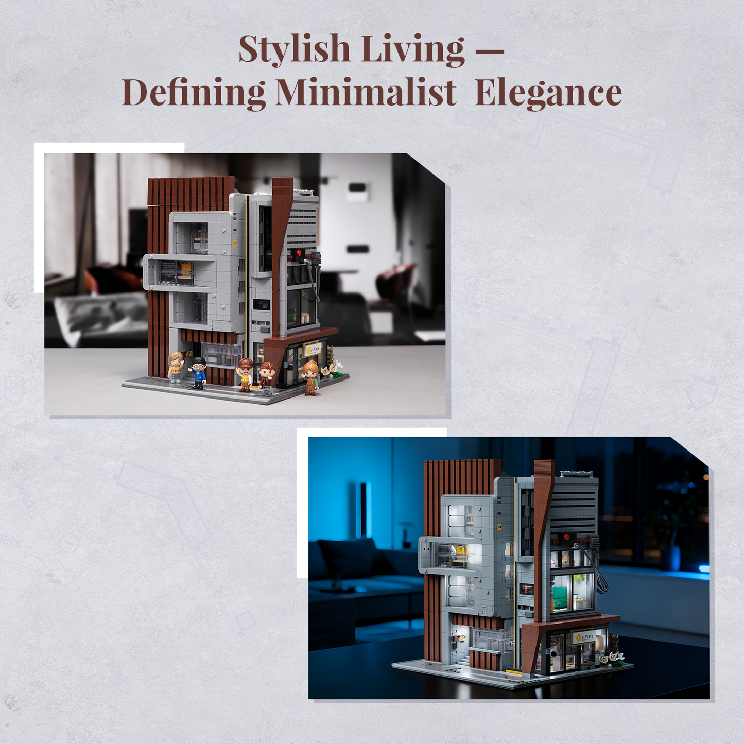 85041 PANTASY set mattoncini collezione Edifici Modulari:Studio di Architettura
