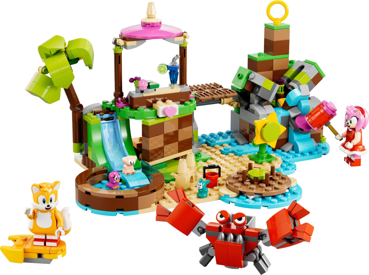 76992 LEGO Sonic Lisola del soccorso animale di Amy