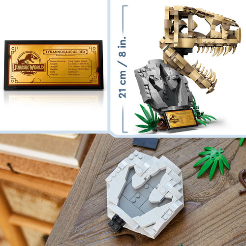 76964 LEGO Jurassic World Fossili di dinosauro: Teschio di T.rex