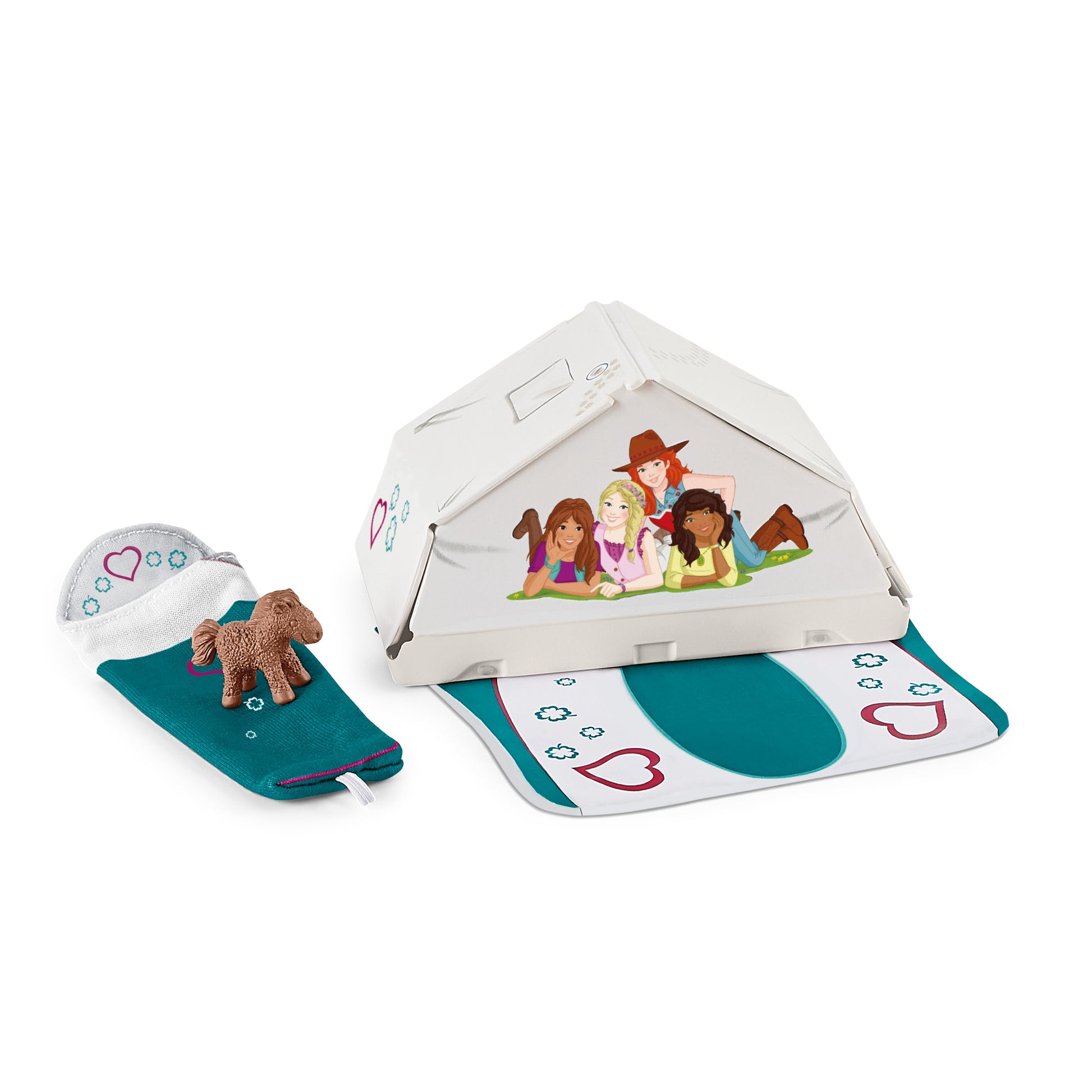 Horse Club Schleich-s - 42537 Accessori Per Il Campeggio