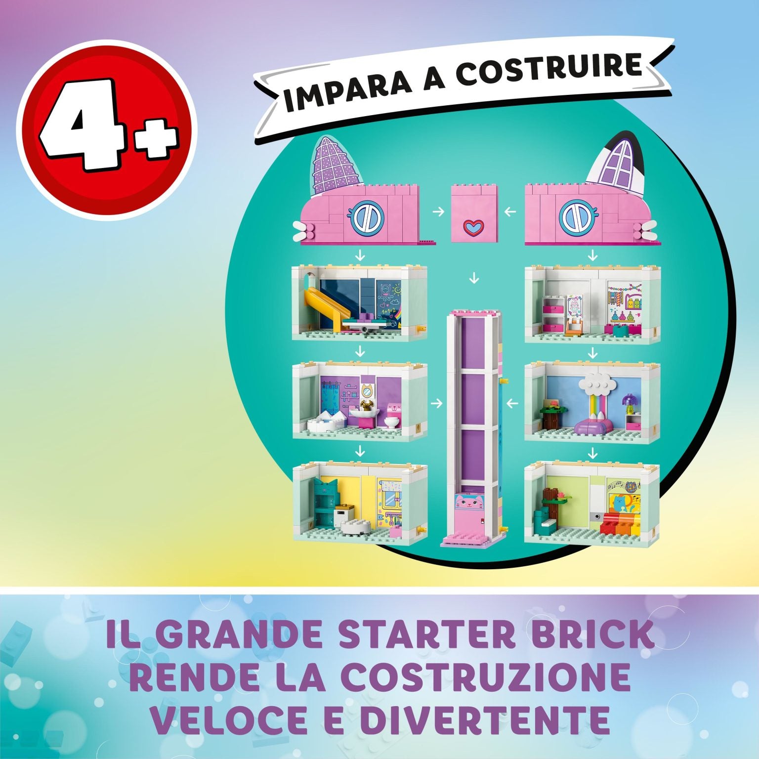 10788  LEGO Gabby's Dollhouse La casa delle bambole di Gabby