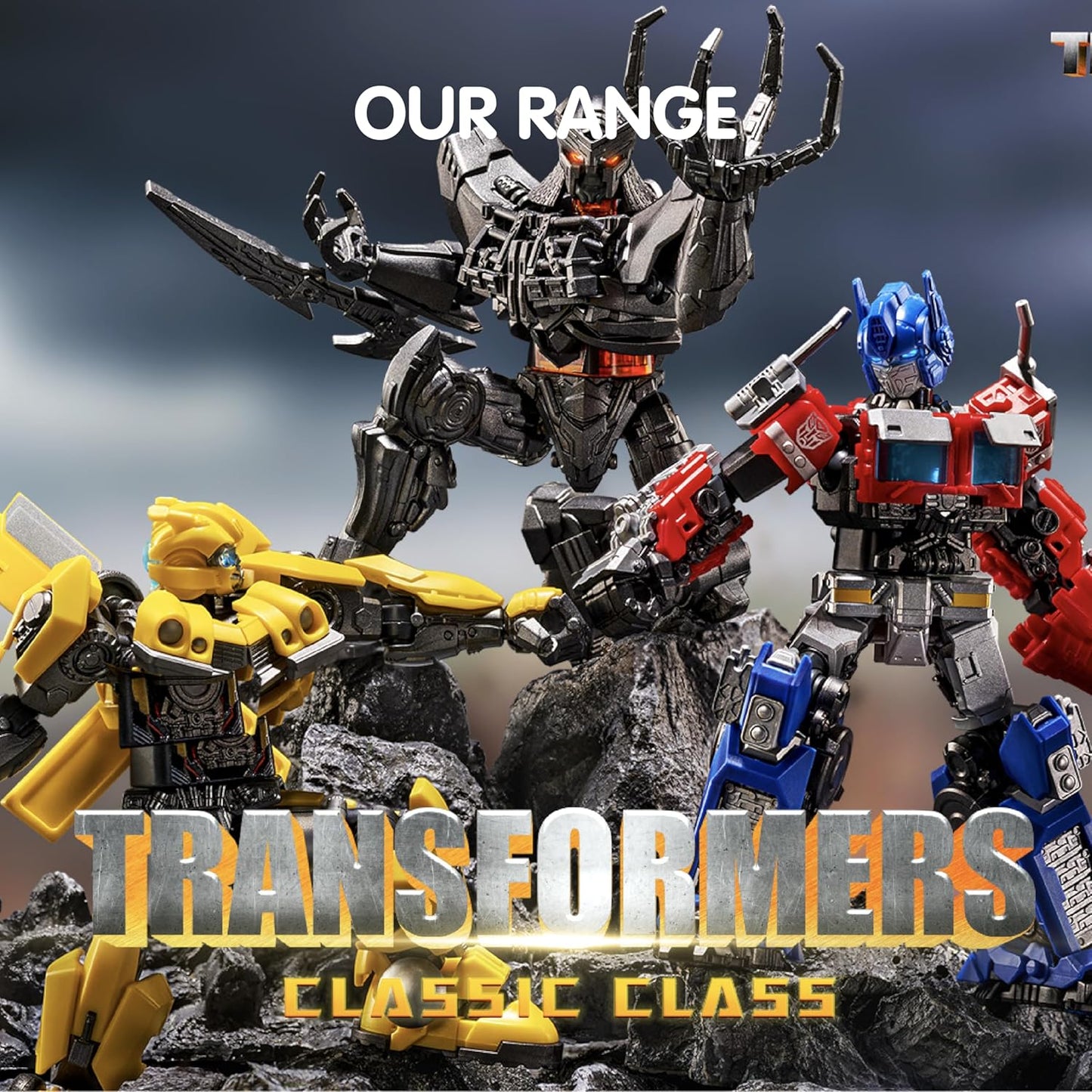 Blokees Transformers Bumblebee Classic Class Figure Premium Assemblabile