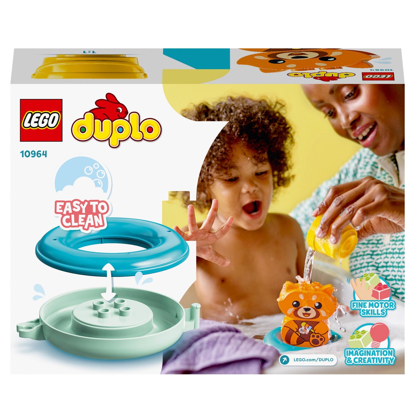10964 LEGO Duplo - Ora del bagnetto: Panda rosso galleggiante