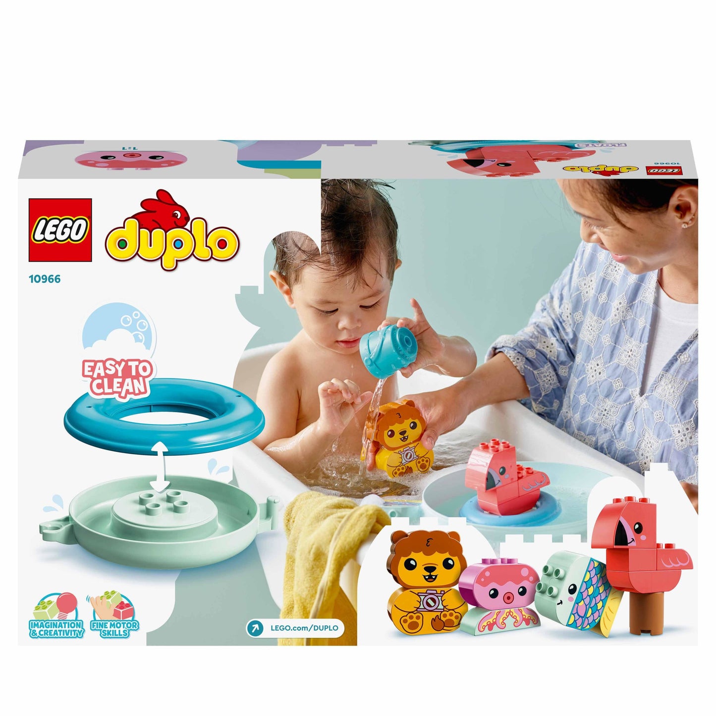 10966 LEGO® Duplo - Ora del bagnetto: Isola degli animali galleggiante