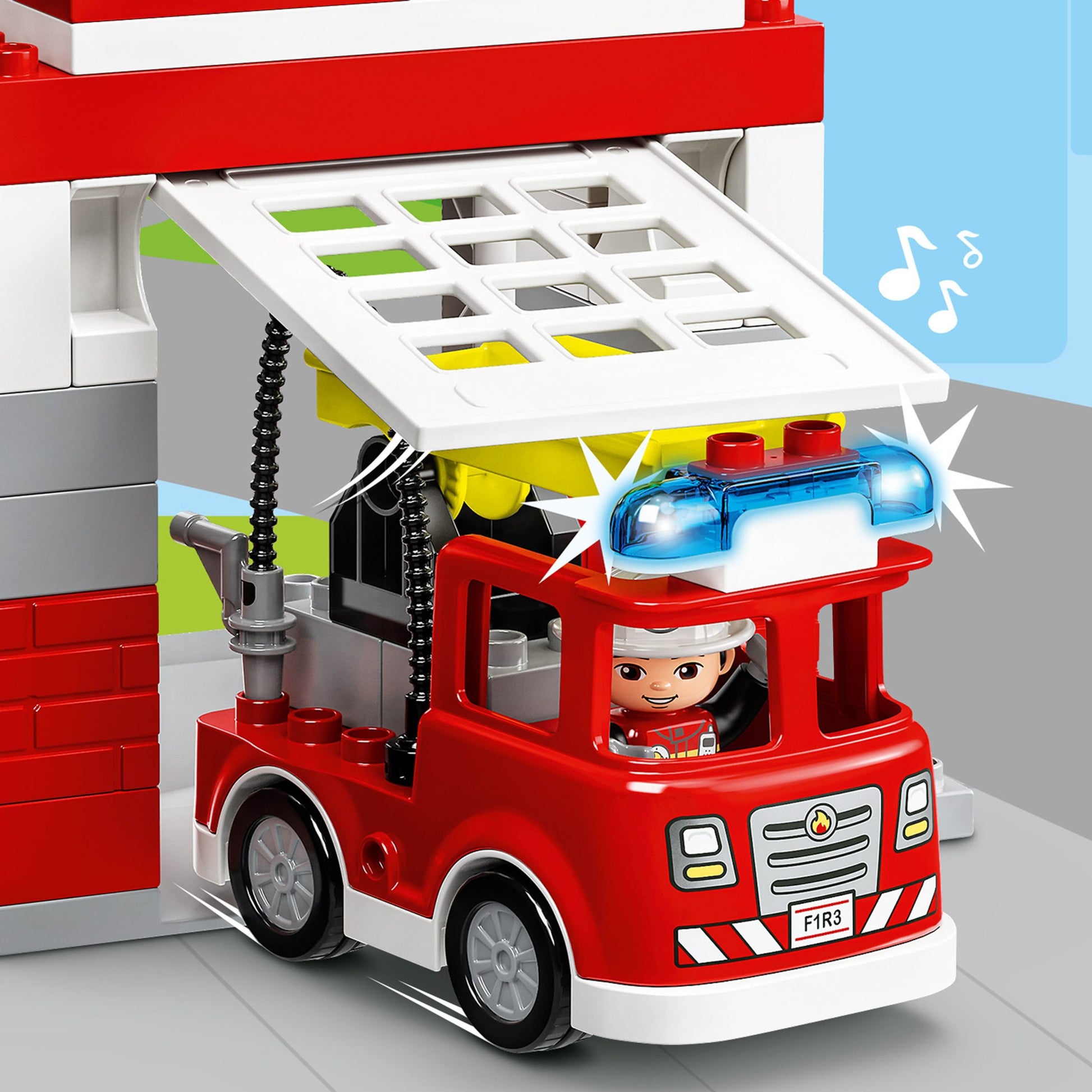 10970 LEGO® Duplo - Caserma dei Pompieri ed elicottero
