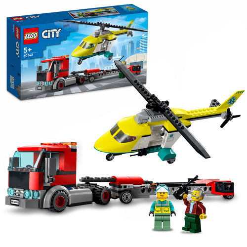 60343 LEGO® City - Trasportatore di elicotteri di salvataggi