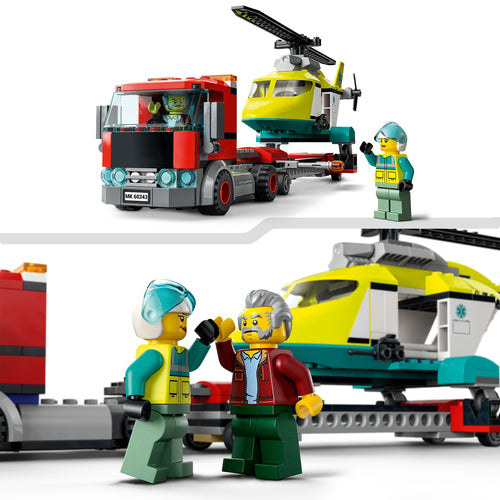60343 LEGO® City - Trasportatore di elicotteri di salvataggi