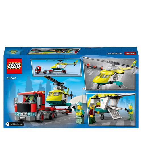 60343 LEGO® City - Trasportatore di elicotteri di salvataggi