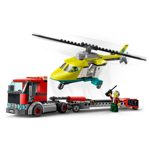 60343 LEGO® City - Trasportatore di elicotteri di salvataggi
