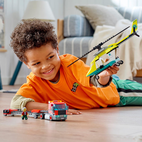 60343 LEGO® City - Trasportatore di elicotteri di salvataggi