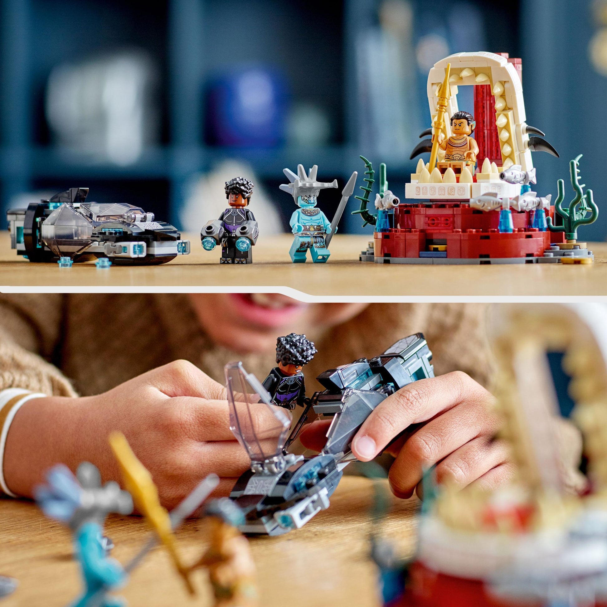76213 LEGO® Marvel la Stanza del Trono di Re Namor