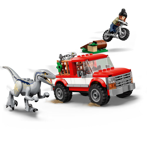 76946 LEGO Jurassic World - La cattura dei Velociraptor Blue e Beta
