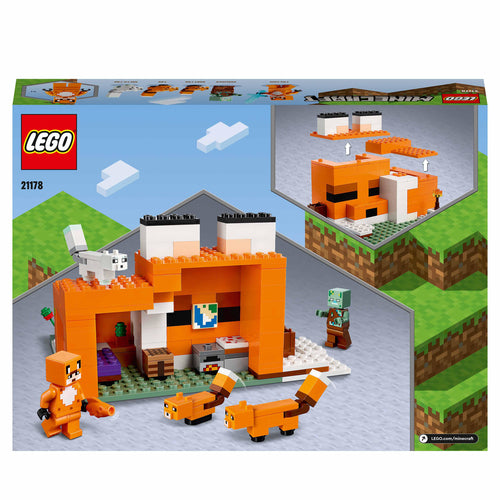 21178 LEGO® Minecraft - IL CAPANNO DELLA VOLPE