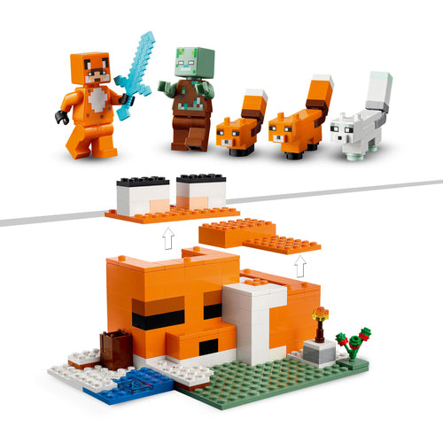 21178 LEGO® Minecraft - IL CAPANNO DELLA VOLPE