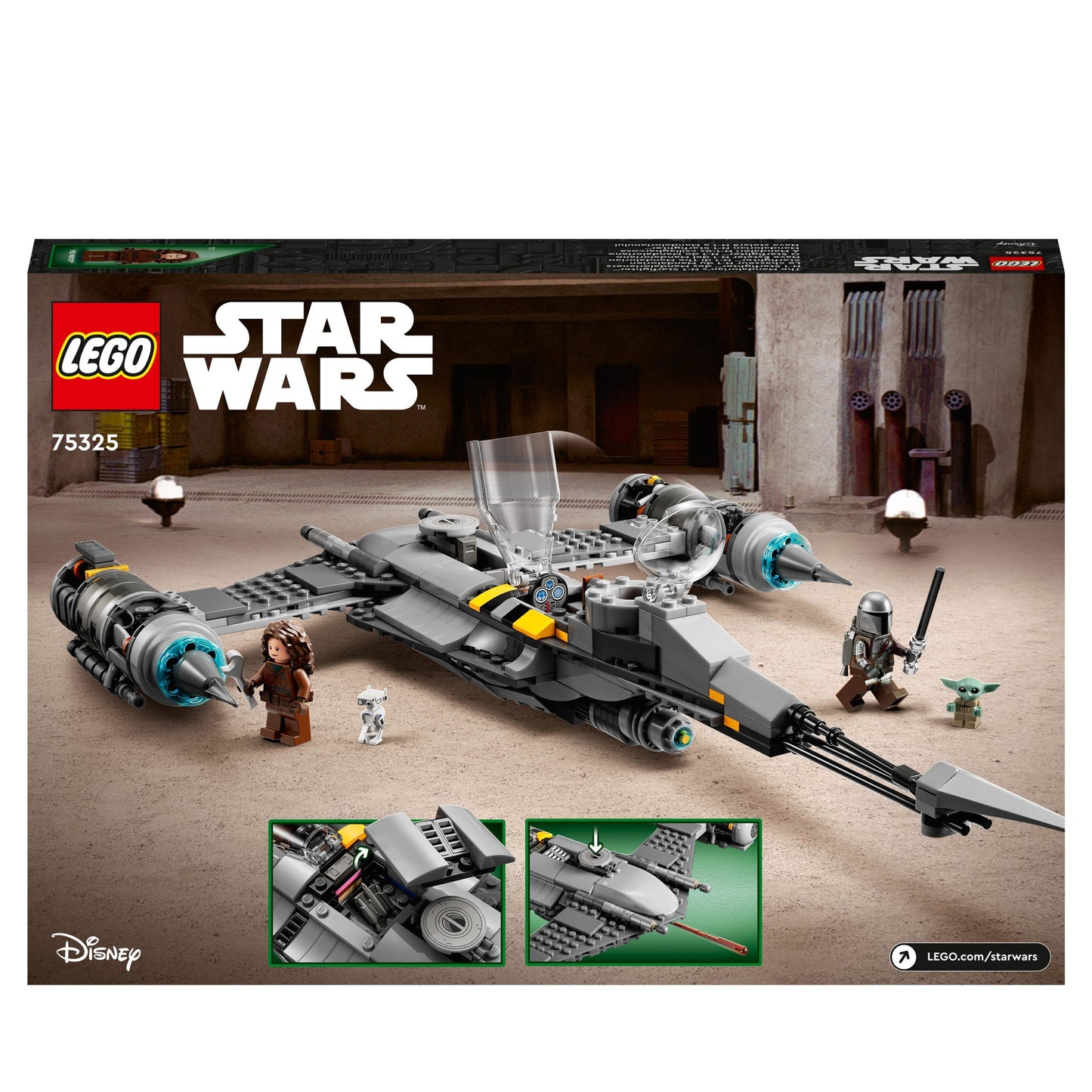 75325 LEGO® Star Wars -  Startfighter N.1 del Mandaloriano
