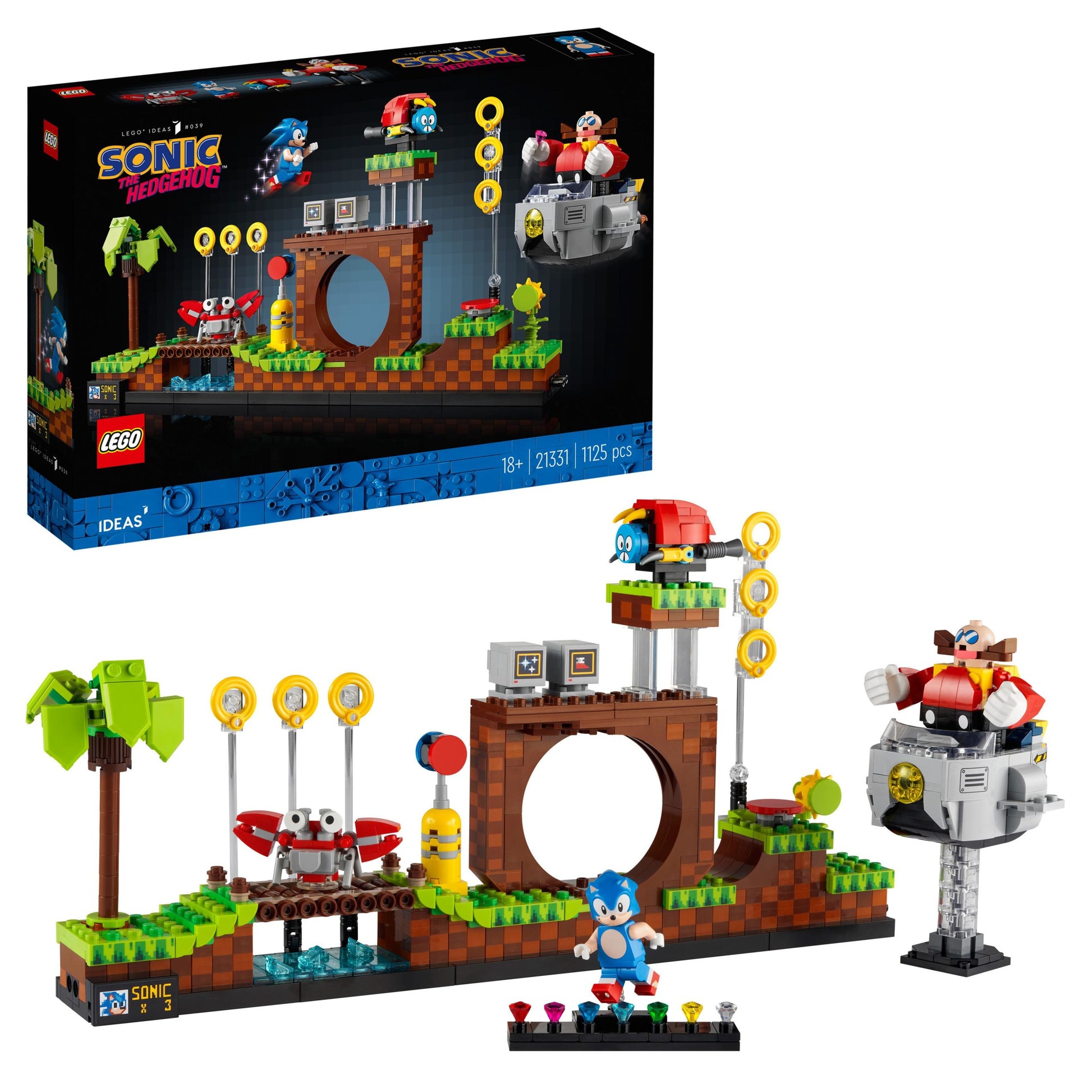 21331 LEGO® Ideas - Sonic the Hedgehog - Zona verde Hill