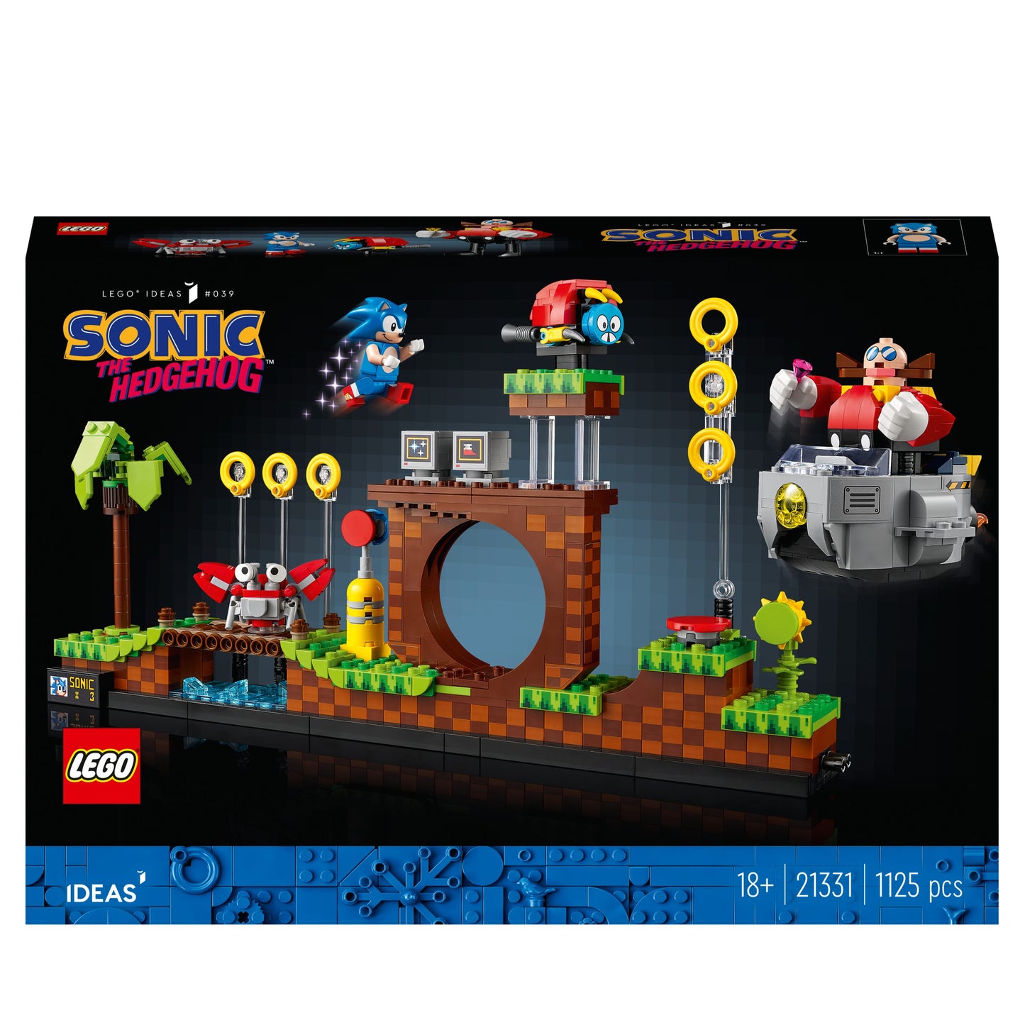 21331 LEGO® Ideas - Sonic the Hedgehog - Zona verde Hill