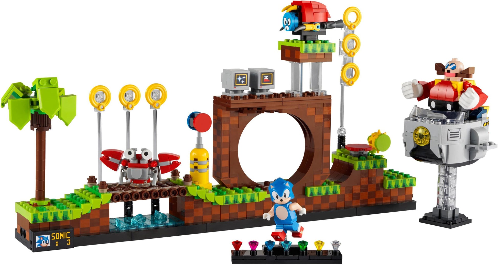 21331 LEGO® Ideas - Sonic the Hedgehog - Zona verde Hill