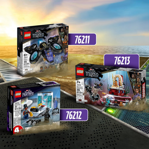 76211 LEGO® Marvel Sunbird di Shuri