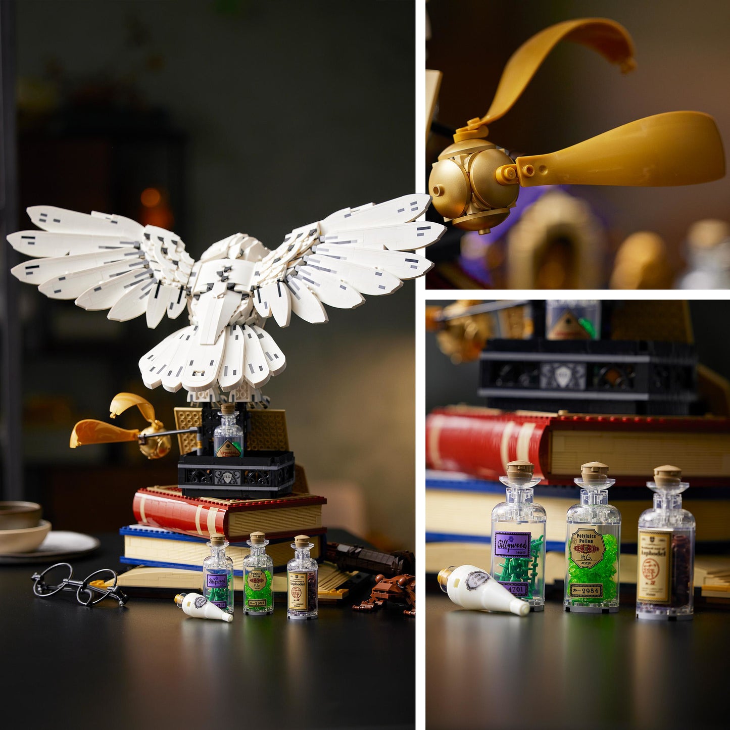 76391 - LEGO - Creator Expert - Icone di Hogwarts - Edizione del collezionista