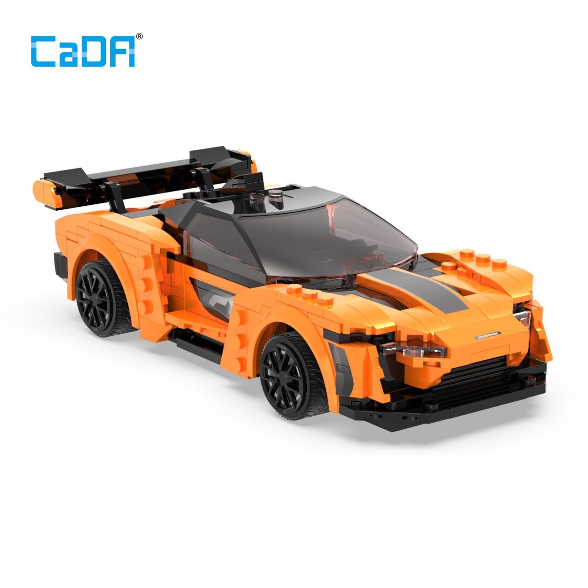 C51075W CaDA Blaze Car 2 in 1 Auto Radiocomandata  Set Costruzioni RC con 295 P