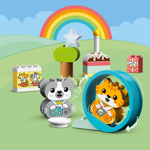 10977 LEGO® Duplo - Il mio primo cagnolino e gattino con suoni