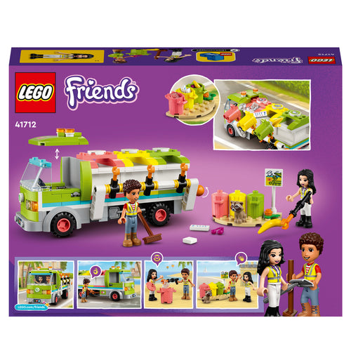 41712 LEGO Friends - Camion riciclaggio rifiuti