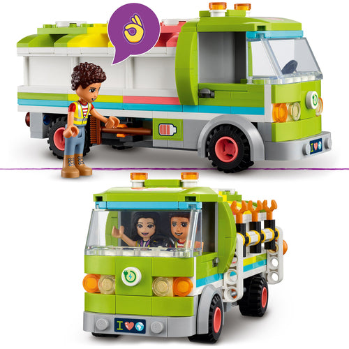 41712 LEGO Friends - Camion riciclaggio rifiuti