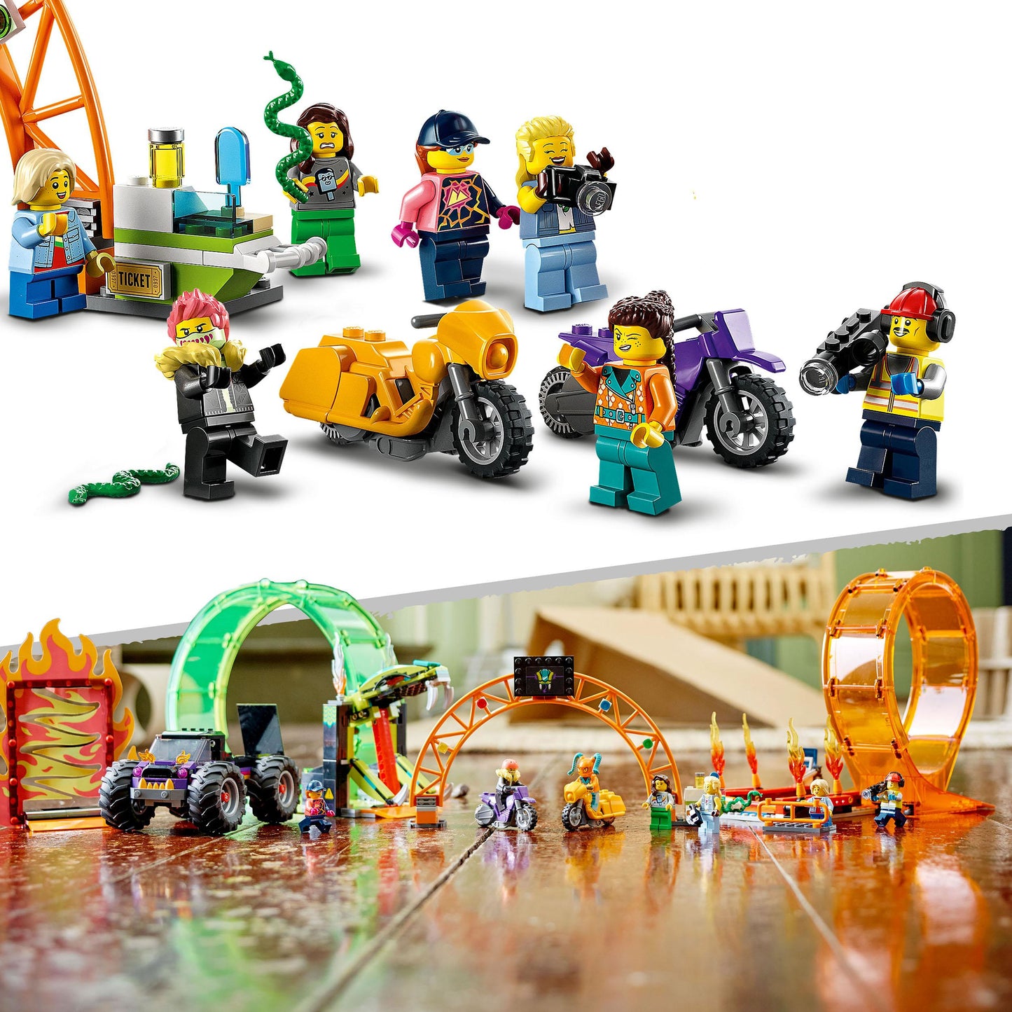 60339 LEGO® City - Stuntz - Arena delle acrobazie