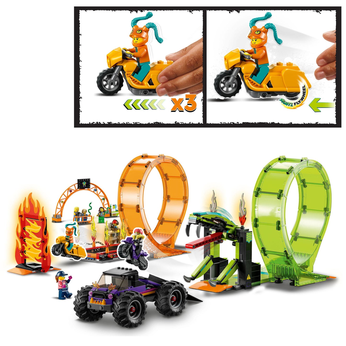 60339 LEGO® City - Stuntz - Arena delle acrobazie
