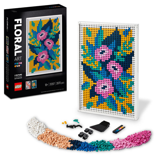 31207 LEGO® Art - FLORAL fiori