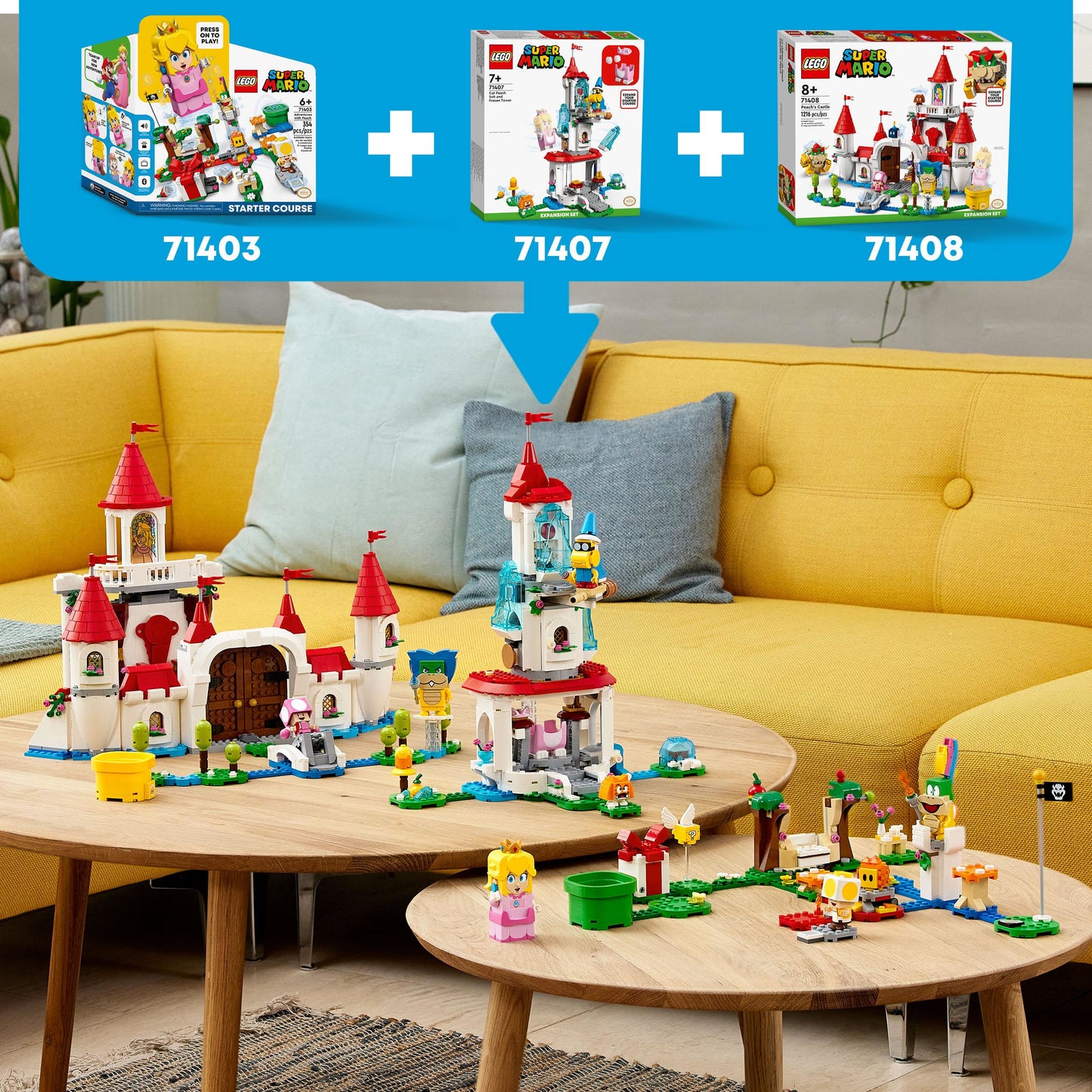 71408 LEGO® Super Mario - Pack espansione Castello di Peach