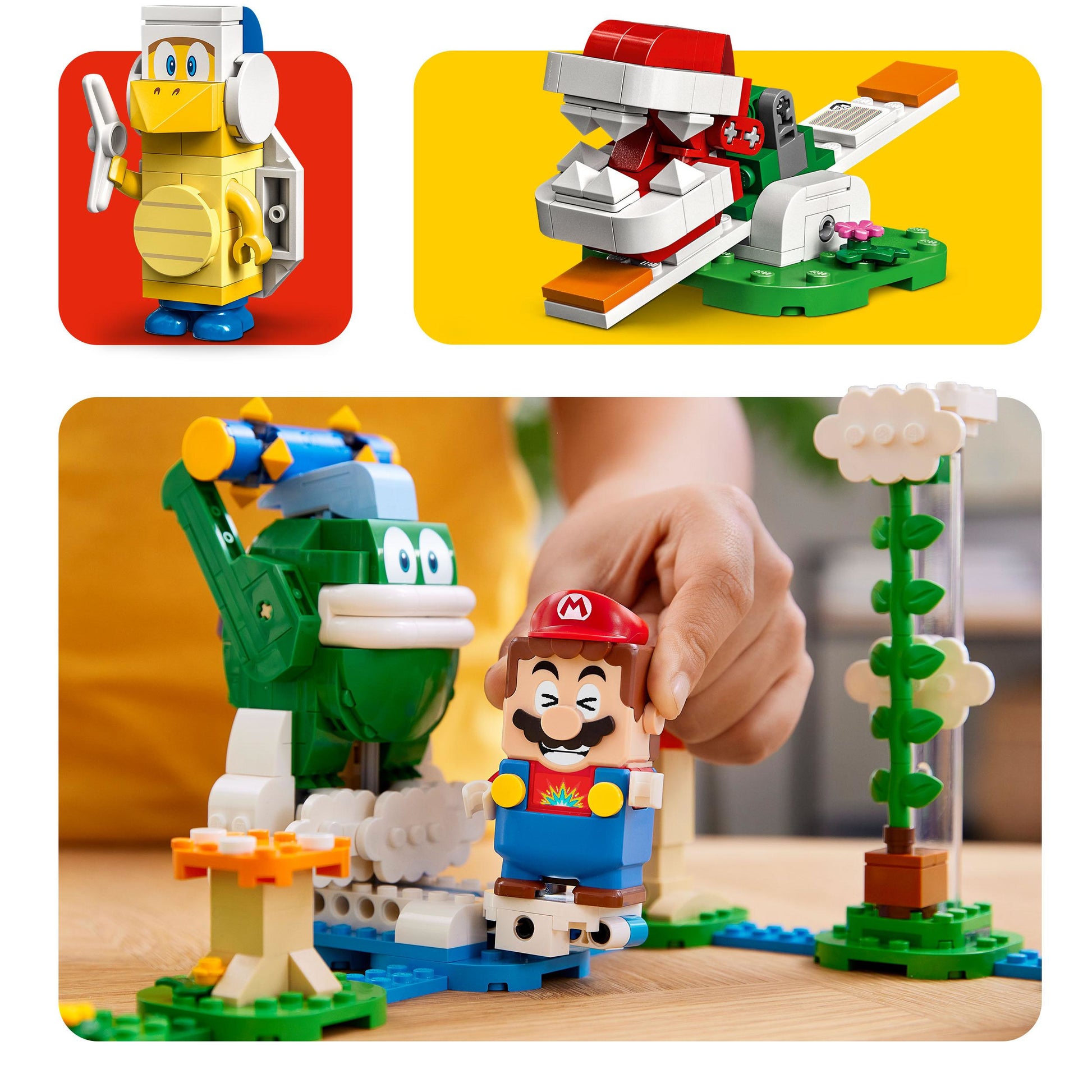 71409 LEGO® Super Mario - Pack espansione Sfida sulle nuvole di Spike gigante