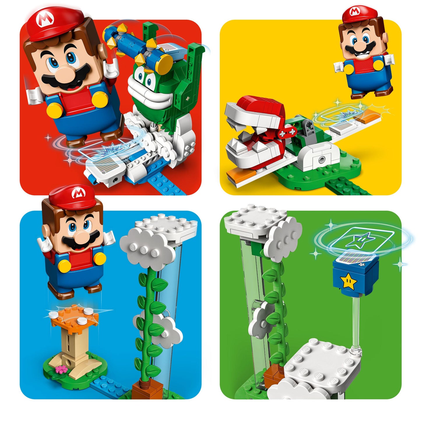 71409 LEGO® Super Mario - Pack espansione Sfida sulle nuvole di Spike gigante