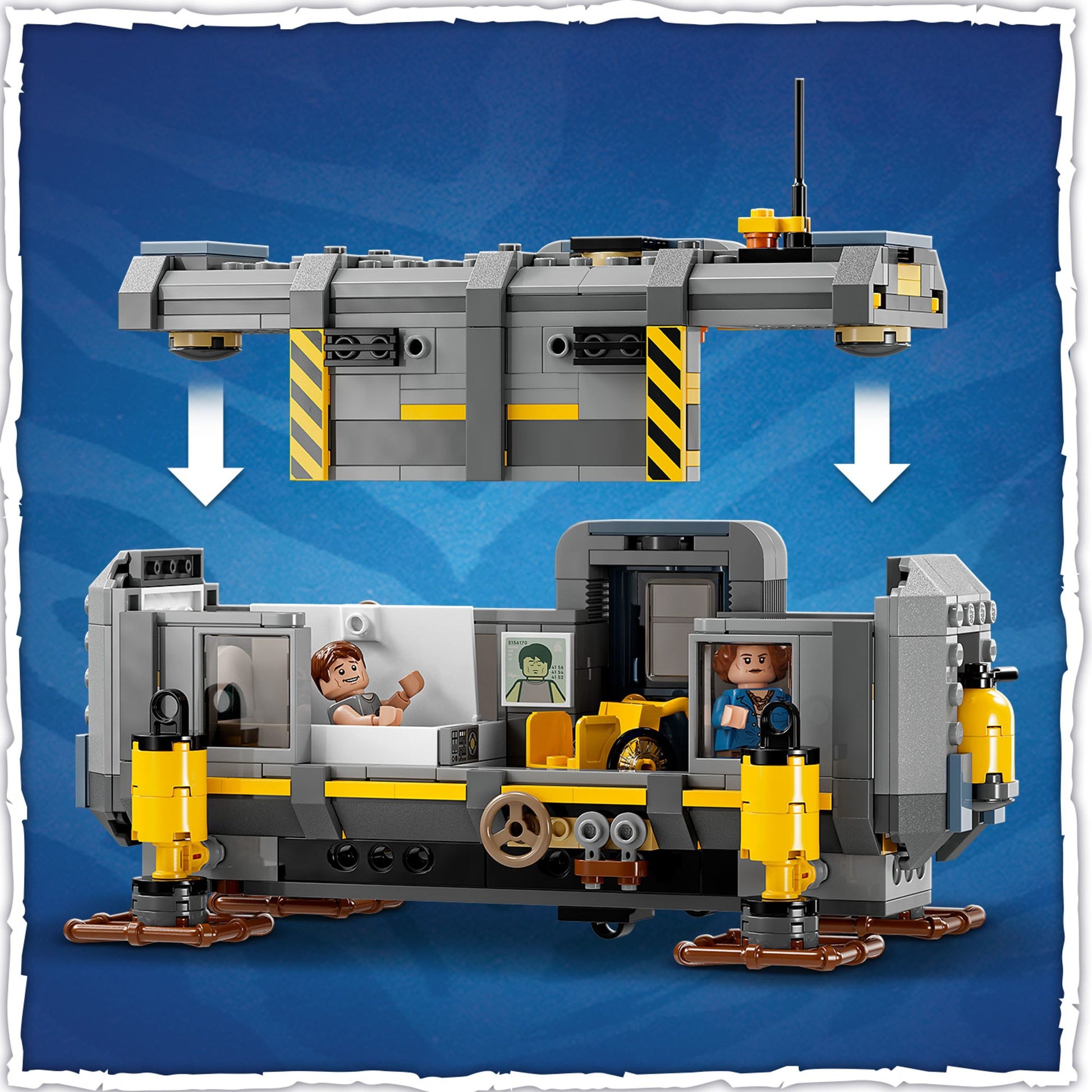 75573 LEGO Avatar Montagne Fluttuanti Sito 26 e Samson RDA