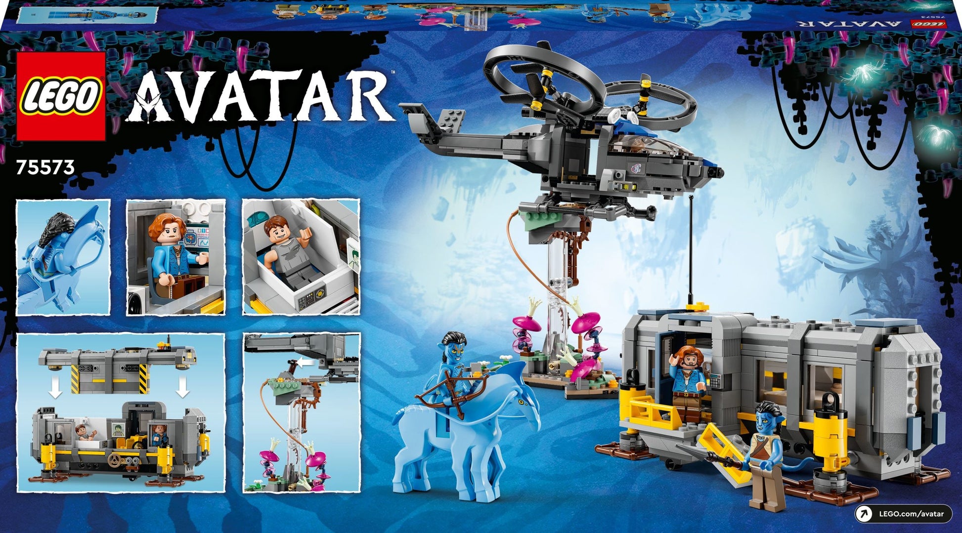 75573 LEGO Avatar Montagne Fluttuanti Sito 26 e Samson RDA