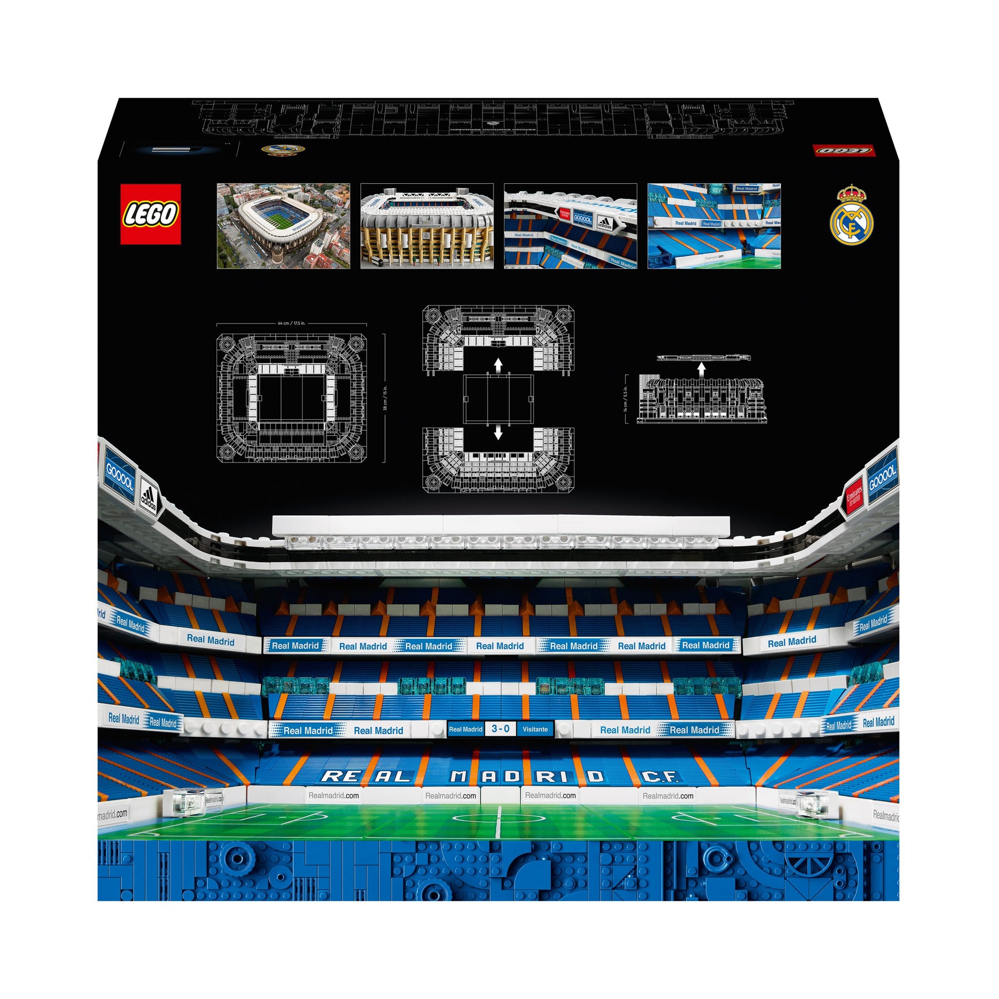 10299 - LEGO - Creator Expert - Stadio del Real Madrid  Santiago Bernabéu