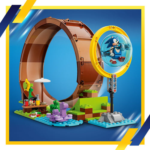 76994 LEGO Sonic Sfida del Giro della morte nella Green Hill Zone di Sonic