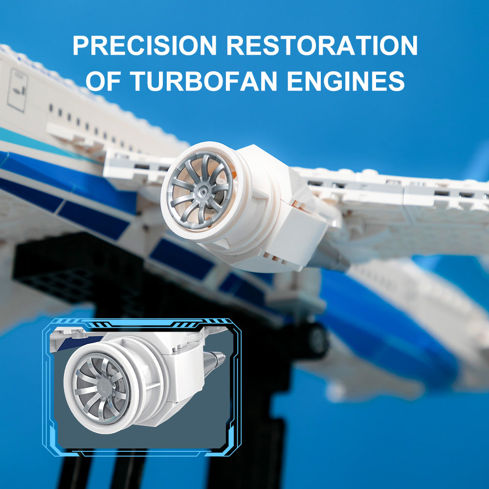 PANTASY set di mattoncini collezione Aero-Spaziale: Boeing 787