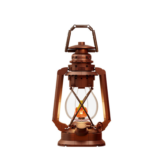 85056 Pantasy Set Mattoncini Collezione Retro Lampada a Kerosene