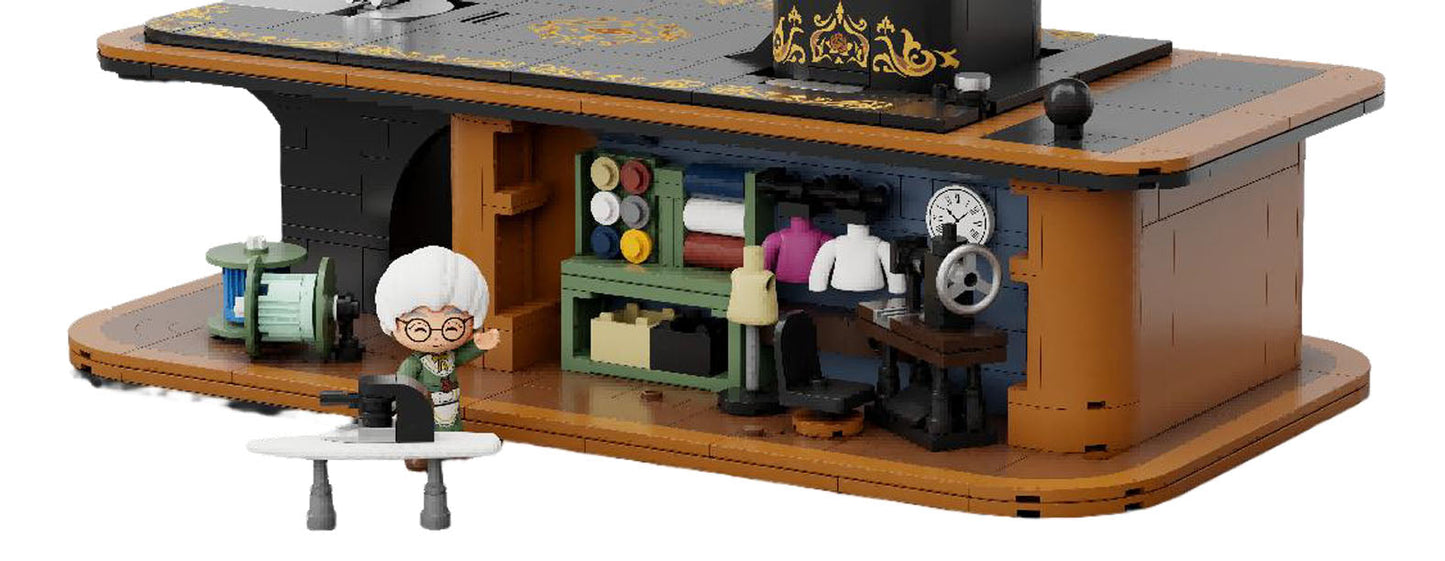 85028 PANTASY set di mattoncini collezione Retrò Macchina da cucire a manovella