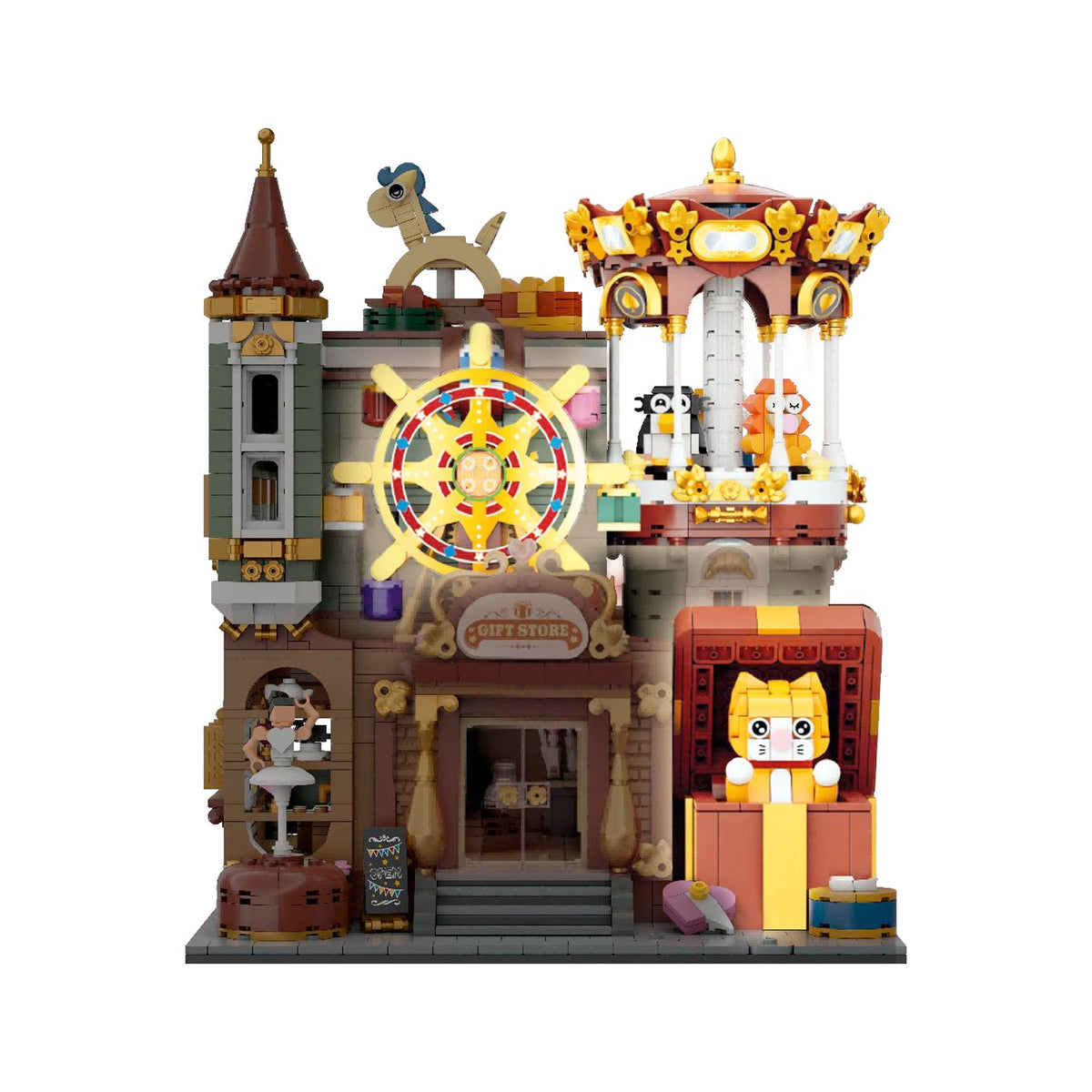 85043 Pantasy Set di Mattoncini Collezione Edifici Modulari Il Negozio di Regali