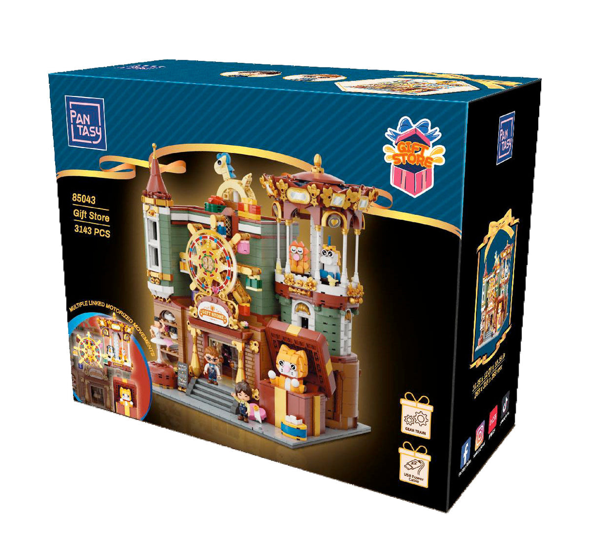 85043 Pantasy Set di Mattoncini Collezione Edifici Modulari Il Negozio di Regali