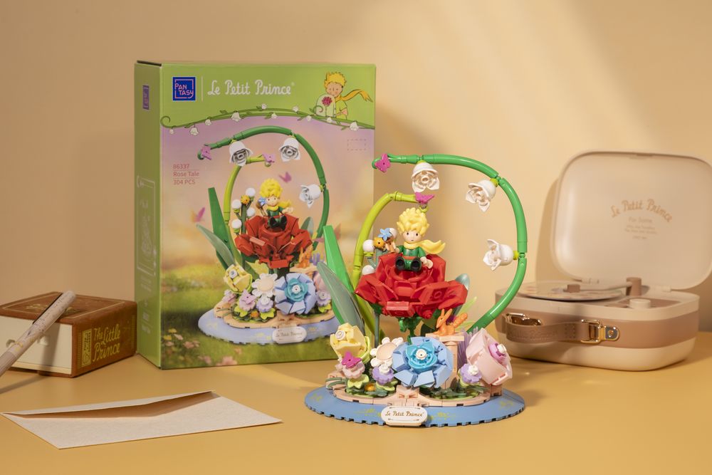 86337 PANTASY set di mattoncini collezione Il Piccolo Principe  Rose Tale