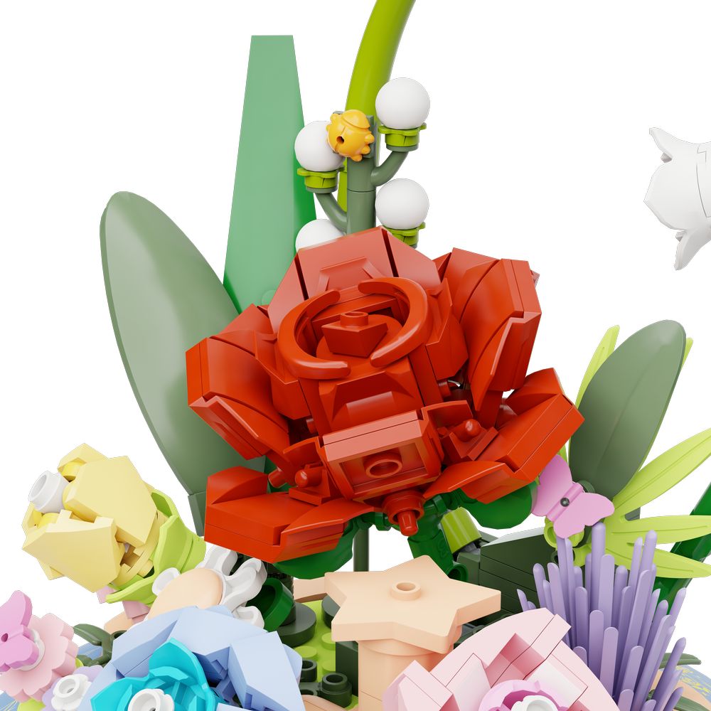 86337 PANTASY set di mattoncini collezione Il Piccolo Principe  Rose Tale
