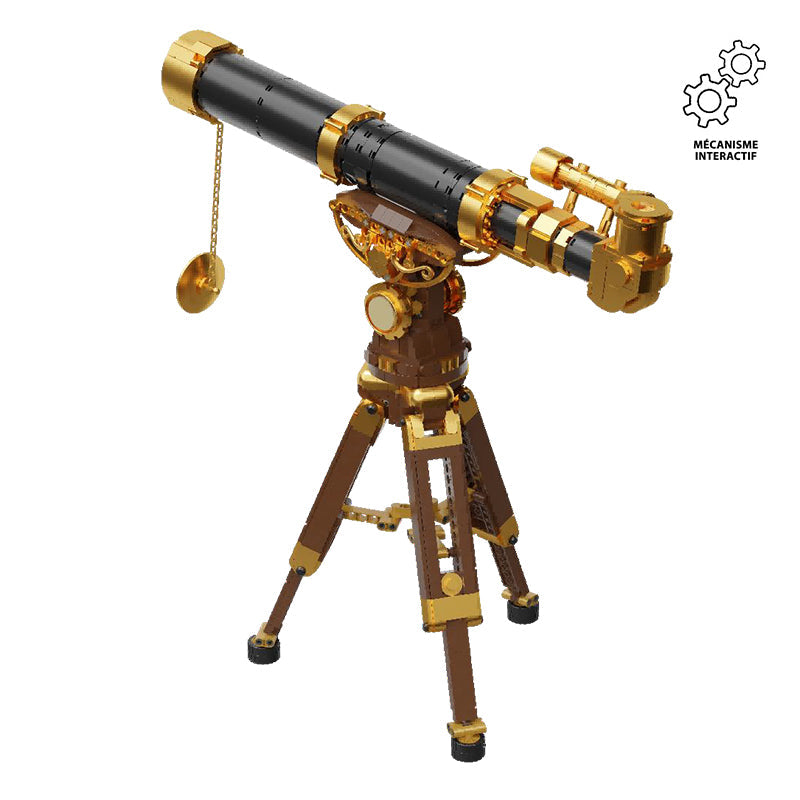 85054 Pantasy Set di Mattoncini Collezione Retro Il Telescopio