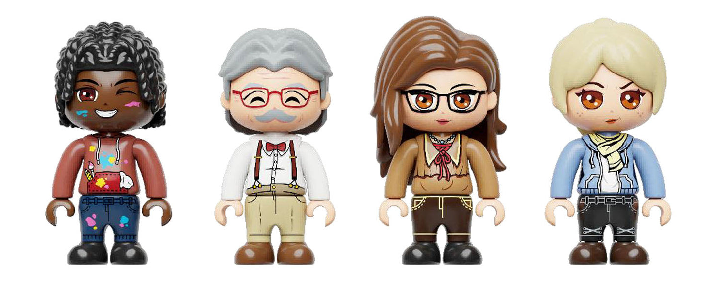 85036 PANTASY set di mattoncini collezione Edifici Modulari: Scuola D'Arte