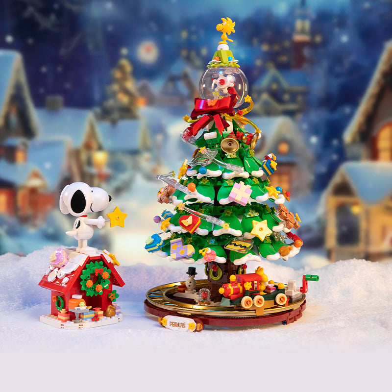 86909 PANTASY set di mattoncini collezione Peanuts L'albero di Natale di Snoopy