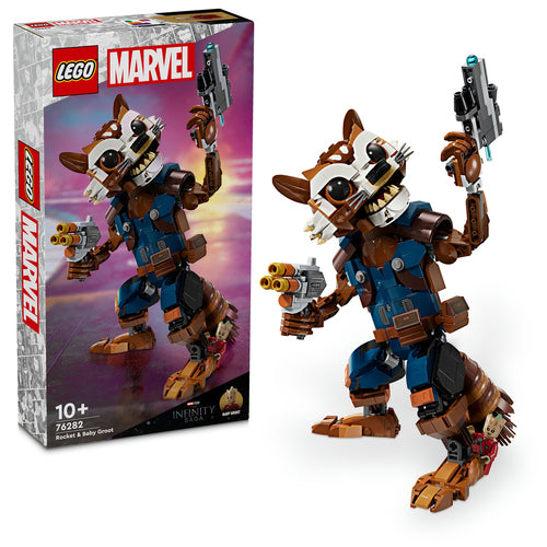 76282 LEGO Super Heroes Marvel - Rocket e Baby Groot