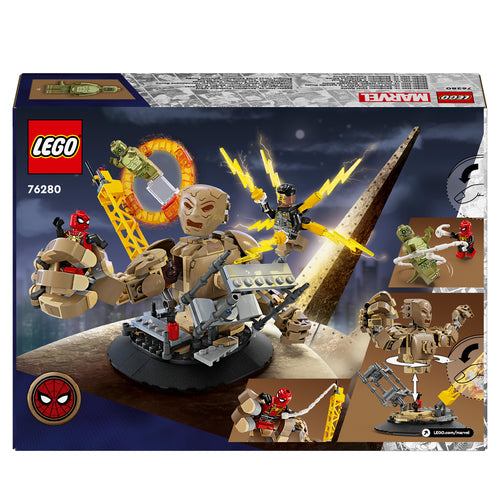 76280 LEGO Super Heroes Marvel Spider-Man vs. Uomo sabbia: Battaglia finale